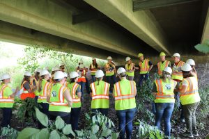 Iowa DOT engineers with Fast Lane teachers in 2019